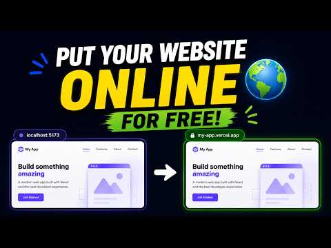 Deploy Your Frontend Website on Vercel in Just 5 Minutes