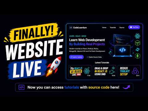Learn Web Development with Tutorials + Source Code For Free