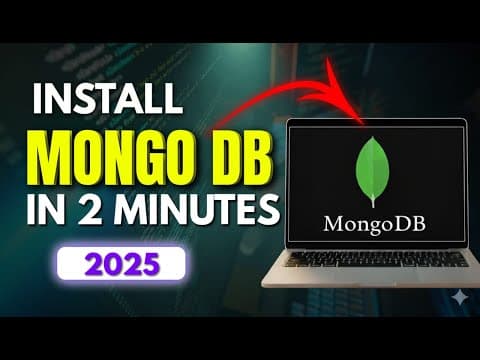 How to Install MongoDB in Windows with Compass 2025